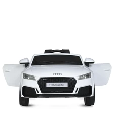 Детский электромобиль M 5012 EBLR-11 Audi, мягкое сиденье, серый фото 37