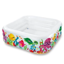 Детский надувной бассейн Intex 57471, 159 х 159 х 50 см., Морской аквариум фото 14