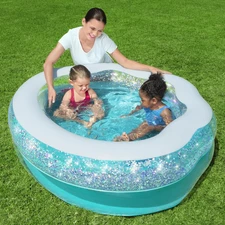 Детский надувной бассейн Bestway 52489, 150 х 127 х 43 см., Сияние