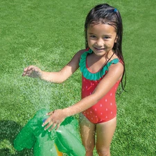 Надувной игровой центр Intex 57166, 191 х 152 х 58 см., Динопарк, с горкой фото 54