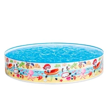 Детский каркасный бассейн Intex 56451, 152 х 25 см., Пляж