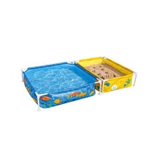 Детский каркасный бассейн с песочницей Bestway 561CF, 213 х 122 х 30,5 см. фото 63