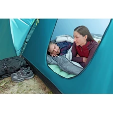 Надувной велюр матрас Bestway 69619, 203 х 142 х 15 см, с насосом фото 92