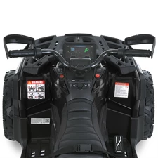 Детский квадроцикл M 6080 EBLR-2 черный, с пультом управления фото 11