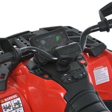 Детский квадроцикл M 6080 EBLR-3 красный, с пультом управления фото 16