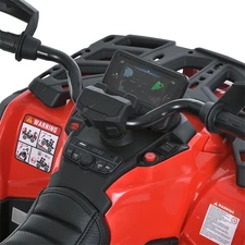 Детский квадроцикл M 6080 EBLR-3 красный, с пультом управления фото 11