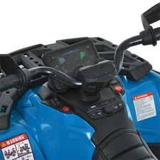 Детский квадроцикл M 6080 EBLR-4 синий, с пультом управления фото 31