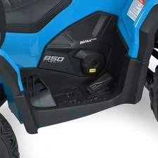 Детский квадроцикл M 6080 EBLR-4 синий, с пультом управления фото 15