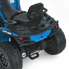 Детский квадроцикл M 6080 EBLR-4 синий, с пультом управления фото 28