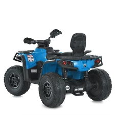 Детский квадроцикл M 6080 EBLR-4 синий, с пультом управления фото 54