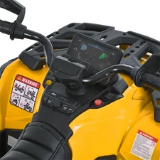 Детский квадроцикл M 6080 EBLR-6 желтый, с пультом управления фото 53