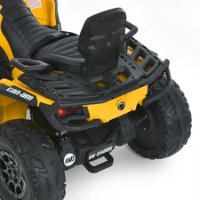 Детский квадроцикл M 6080 EBLR-6 желтый, с пультом управления фото 15