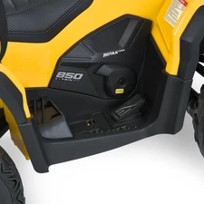 Детский квадроцикл M 6080 EBLR-6 желтый, с пультом управления фото 22