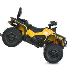 Детский квадроцикл M 6080 EBLR-6 желтый, с пультом управления фото 71