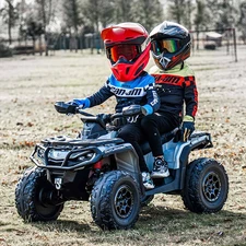 Квадроцикл для детей M 6080 EBLR-8-2 розовый, с пультом управления фото 14