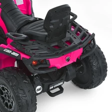 Квадроцикл для детей M 6080 EBLR-8-2 розовый, с пультом управления фото 22