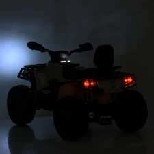 Квадроцикл для детей M 6080 EBLR-11 серый, с пультом управления фото 16