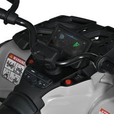 Квадроцикл для детей M 6080 EBLR-11 серый, с пультом управления фото 31