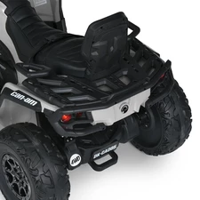Квадроцикл для детей M 6080 EBLR-11 серый, с пультом управления фото 15