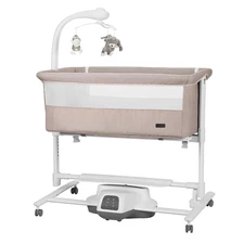Детская кроватка - качалка Carrello Bloom CRL-10304 Harmonia Beige бежевая
