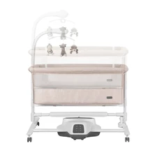 Детская кроватка - качалка Carrello Bloom CRL-10304 Harmonia Beige бежевая фото 41