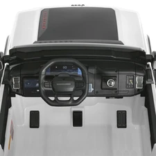 Двухместный детский электромобиль джип JJ2500EBLR-1(24V) белый, 4 мотора, пульт 2.4G фото 11