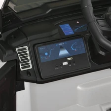 Двухместный детский электромобиль джип JJ2500EBLR-1(24V) белый, 4 мотора, пульт 2.4G фото 31