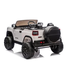Двухместный детский электромобиль джип JJ 2500 EBLR-1 (24V) белый, 4 мотора, пульт 2.4G фото 41