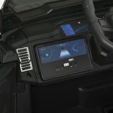 Двухместный детский электромобиль джип JJ2500EBLR-2(24V) черный, 4 мотора, пульт 2.4G фото 18