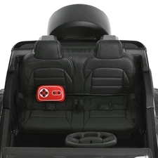 Двухместный детский электромобиль джип JJ2500EBLR-2(24V) черный, 4 мотора, пульт 2.4G фото 22