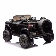 Двухместный детский электромобиль джип JJ 2500 EBLR-2 (24V) черный, 4 мотора, пульт 2.4G фото 54