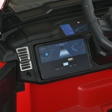 Двухместный детский электромобиль джип JJ2500EBLR-3(24V) красный, 4 мотора, пульт 2.4G фото 11