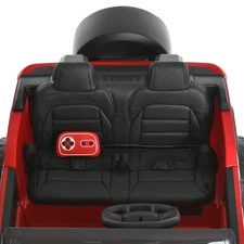 Двухместный детский электромобиль джип JJ2500EBLR-3(24V) красный, 4 мотора, пульт 2.4G фото 53
