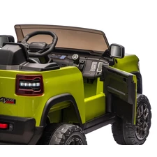 Двухместный детский джип JJ 2500 EBLR-5 (24V) зеленый, 4 мотора, пульт 2.4G фото 71