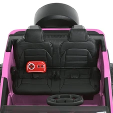 Двухместный детский джип JJ2500EBLR-8(24V) розовый, 4 мотора, пульт 2.4G фото 31