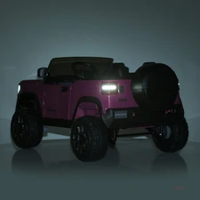 Двухместный детский джип JJ2500EBLR-8(24V) розовый, 4 мотора, пульт 2.4G фото 86