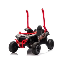 Детский электромобиль багги JS 330 EBLR-2-3 (24V) черно-красный, Kawasaki, 4 мотора фото 54