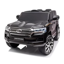 Детский электромобиль джип JJ 2022 EBLR-2 (24V) Toyota черный, мягкое сиденье фото 37