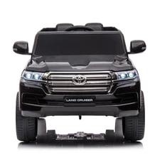 Детский электромобиль джип JJ 2022 EBLR-2 (24V) Toyota черный, мягкое сиденье фото 41