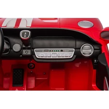 Двухместный детский электромобиль M 6107 (2) ABLR-3 (24V) красный, Ford, надувные резиновые колеса фото 11