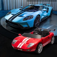 Двухместный детский электромобиль M 6107 (2) ABLR-3 (24V) красный, Ford, надувные резиновые колеса фото 63