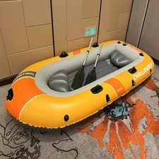 Надувная лодка Intex 66313 трехместная, Challenger 3 Set, 295 х 137 х 43 см. фото 14