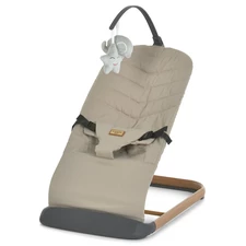 Детский баунсер El Camino Izzy ME 1178-1-W Taupe Beige бежевый, дуга с игрушками