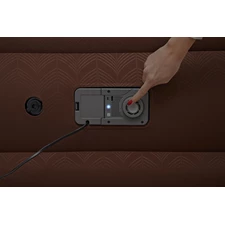 Надувная велюр кровать Bestway 69160, 203 х 152 х 51 см., с электронасосом фото 54