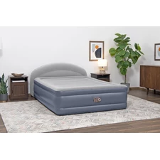 Надувная велюр кровать Bestway 671BD, 229 х 152 х 84 см., с электронасосом фото 14