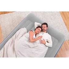 Надувная велюр кровать Bestway 67614, 203 х 152 х 56 см., с электронасосом фото 41