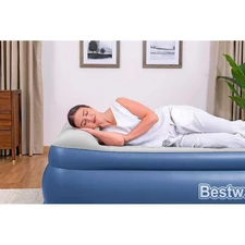 Надувная велюр кровать Bestway 67614, 203 х 152 х 56 см., с электронасосом фото 86