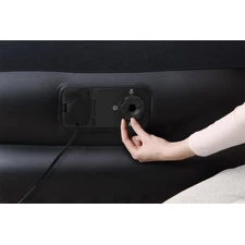 Надувная велюр кровать Bestway 67401 с электронасосом, 191 х 97 х 46 см. фото 41