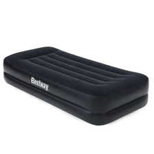 Надувная велюр кровать Bestway 67401 с электронасосом, 191 х 97 х 46 см. фото 54