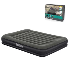 Надувная велюр кровать Bestway 67699, 203 х 152 х 36 см.